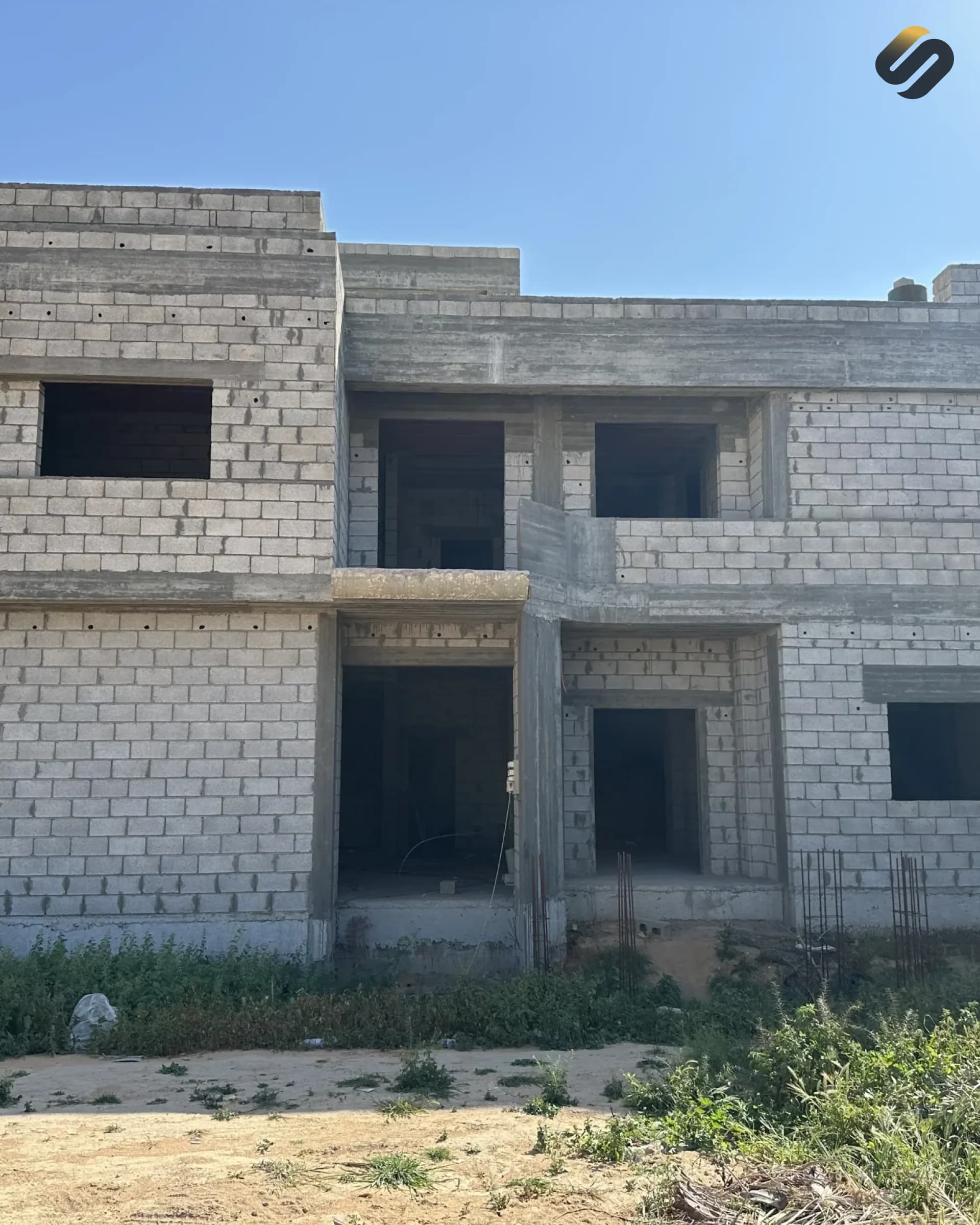 هيكل طابقين تصميم حذيث 2