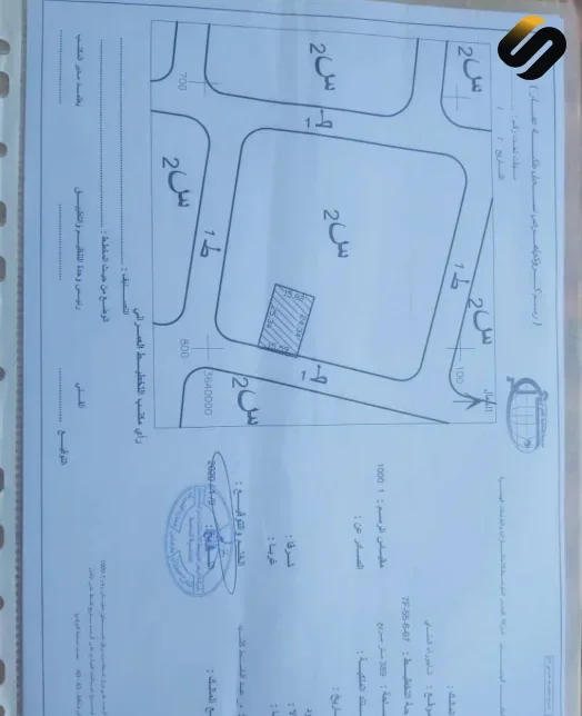ارض مساحة 400 م للبيع 3